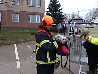 Bild: Kellerbrand in der Halleschen Stra&szlig;e