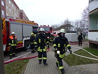 Bild: Kellerbrand in der Halleschen Stra&szlig;e