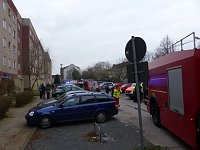 Bild: Kellerbrand in der Halleschen Stra&szlig;e