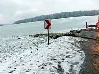 Bild: Letzte Arbeiten an der Unfallstelle