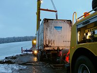 Bild: Letzte Arbeiten an der Unfallstelle