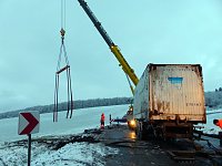Bild: Letzte Arbeiten an der Unfallstelle