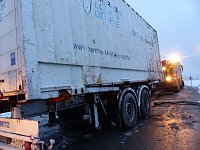 Bild: Letzte Arbeiten an der Unfallstelle
