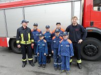 Bild: Besuch bei hauptamtlichen Rettern