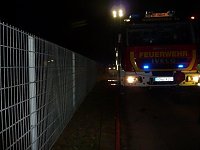 Bild: Brand in Werkstatt