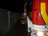 Bild: Brand in Werkstatt