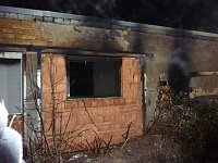 Bild: Brand in Werkstatt