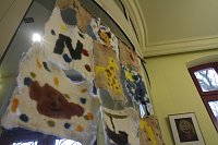 Bild: "Zitronenblau" - seit heute ist die neue Ausstellung der Jugendkunstschule Nordhausen im Landratsamt zu sehen