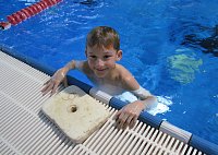 Bild: Aufbauschwimmen im Badehaus