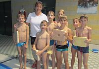 Bild: Aufbauschwimmen im Badehaus