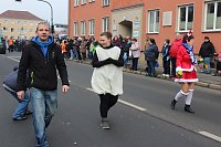 Bild: N&auml;rrinnen und Narren zogen durch Sondershausen (1)
