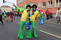 Bild: N&auml;rrinnen und Narren zogen durch Sondershausen (1)