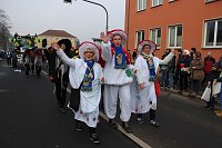 Bild: N&auml;rrinnen und Narren zogen durch Sondershausen (1)