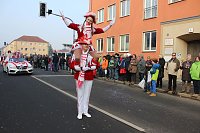 Bild: N&auml;rrinnen und Narren zogen durch Sondershausen (2)