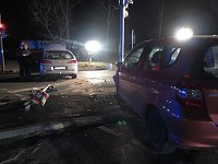 Bild: Unfall vor dem Hotel "Zur Hoffnung"