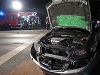 Bild: Unfall vor dem Hotel "Zur Hoffnung"