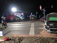 Bild: Unfall vor dem Hotel "Zur Hoffnung"