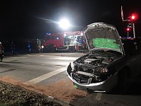 Bild: Unfall vor dem Hotel "Zur Hoffnung"