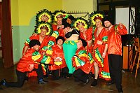 Bild: Zum 8. M&auml;nnerballettwettbewerb des BCC im Bleicher&ouml;der Kulturhaus sollte es zum Kopf an Kopf Tanzen kommen