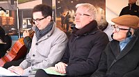 Bild: Gedenken zum 70. Jahrestag der Befreiung des KZ Mittelbau-Dora
