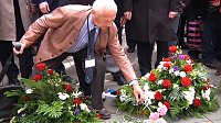 Bild: Gedenken zum 70. Jahrestag der Befreiung des KZ Mittelbau-Dora