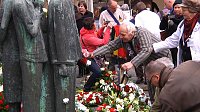 Bild: Gedenken zum 70. Jahrestag der Befreiung des KZ Mittelbau-Dora