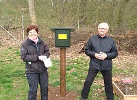 Bild: Stempelstelle im Ahornpark