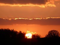 Bild: Die Sonne geht unter