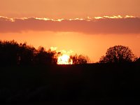 Bild: Die Sonne geht unter