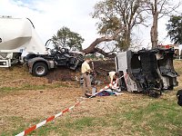 Bild: Unfall auf der B 80