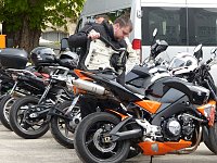 Bild: Biker-Aktionstag auf dem Petersberg