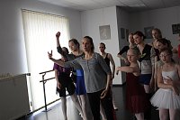Workshop mit Ballettdirektorin Bild: Workshop mit Ballettdirektorin