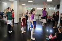 Workshop mit Ballettdirektorin Bild: Workshop mit Ballettdirektorin