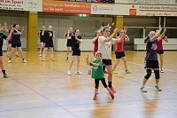 Bild: Zumba f&uuml;r Handballerinnen