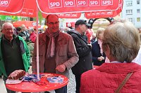 Bild: 1. Mai Kundgebung auf dem Nordh&auml;user Rathausplatz