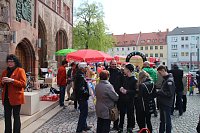 Bild: 1. Mai Kundgebung auf dem Nordh&auml;user Rathausplatz