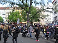 Bild: 1. Mai in Berlin Kreuzberg
