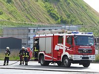 Bild: Explosion in Bleicherode