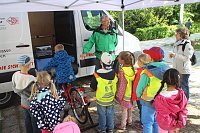 Bild: Sicherheit braucht K&ouml;pfchen - seit gut zehn Jahren organisiert die Kreissparkasse Nordhausen die Verkehrsschulungen f&uuml;r angehende Grundsch&uuml;ler
