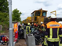 Bild: Schwerer Unfall am Bahn&uuml;bergang