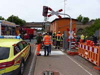 Bild: Schwerer Unfall am Bahn&uuml;bergang