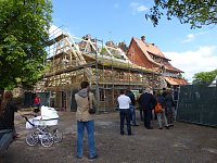 Bild: Richtfest f&uuml;r neuen Festsaal am Burggsathof