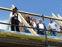 Bild: Richtfest f&uuml;r neuen Festsaal am Burggsathof