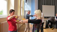 Bild: Lernen durch Bewegung - an der Grundschule Heringen wei&szlig; man jetzt wie das geht