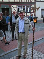 Bild: Peter Blei unterwegs in Stolberg