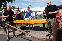 Sachswerfer Handwagenrennen Bild: Sachswerfer Handwagenrennen