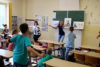 Bild: Aktive Pause an Ellricher Schule