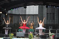 Die Eleven des Tanzstudio Radeva auf dem 47. Rolandsfest Bild: Die Eleven des Tanzstudio Radeva auf dem 47. Rolandsfest