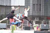 Die Eleven des Tanzstudio Radeva auf dem 47. Rolandsfest Bild: Die Eleven des Tanzstudio Radeva auf dem 47. Rolandsfest