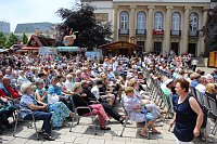 Die Eleven des Tanzstudio Radeva auf dem 47. Rolandsfest Bild: Die Eleven des Tanzstudio Radeva auf dem 47. Rolandsfest